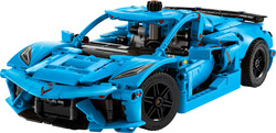 42217 LEGO® Technic Chevrolet Corvette Stingray Mavi - 1