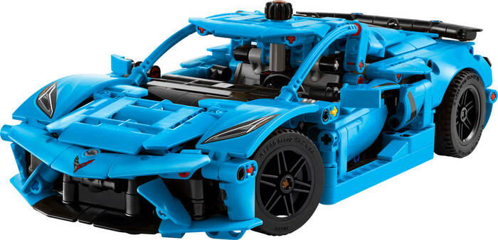 42217 LEGO® Technic Chevrolet Corvette Stingray Mavi - 1