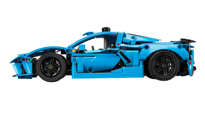 42217 LEGO® Technic Chevrolet Corvette Stingray Mavi - 4