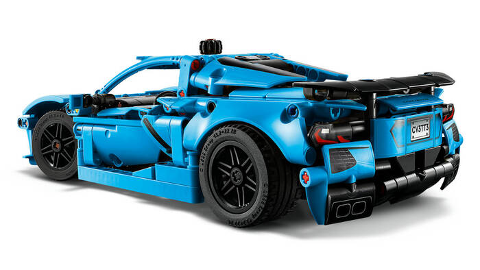 42217 LEGO® Technic Chevrolet Corvette Stingray Mavi - 6