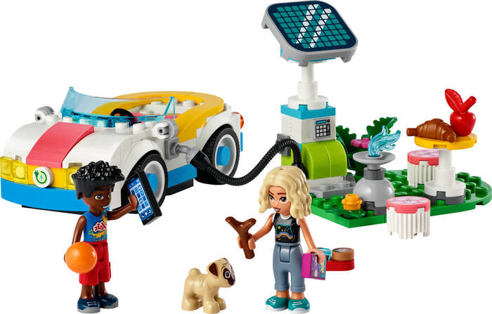 42609 LEGO® Friends Elektrikli Araba ve Şarj İstasyonu - 1