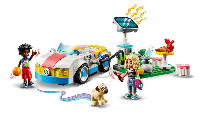 42609 LEGO® Friends Elektrikli Araba ve Şarj İstasyonu - 3