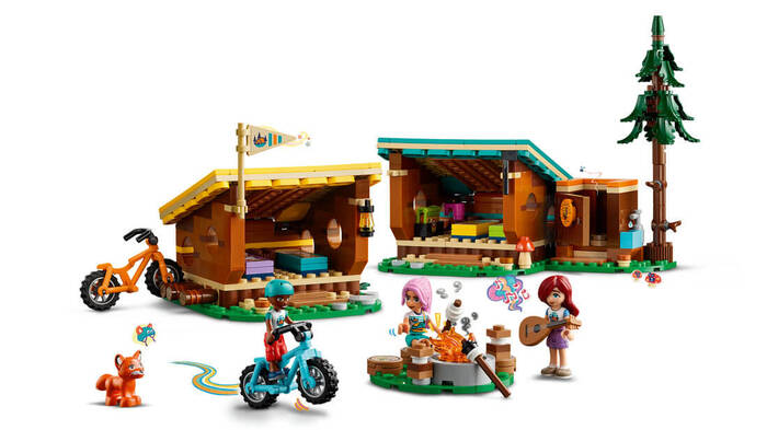 42624 LEGO® Friends Macera Kampı Şirin Kulübeler - 3