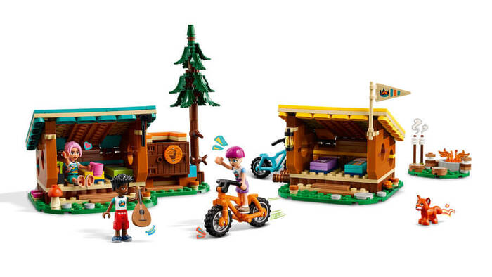 42624 LEGO® Friends Macera Kampı Şirin Kulübeler - 6