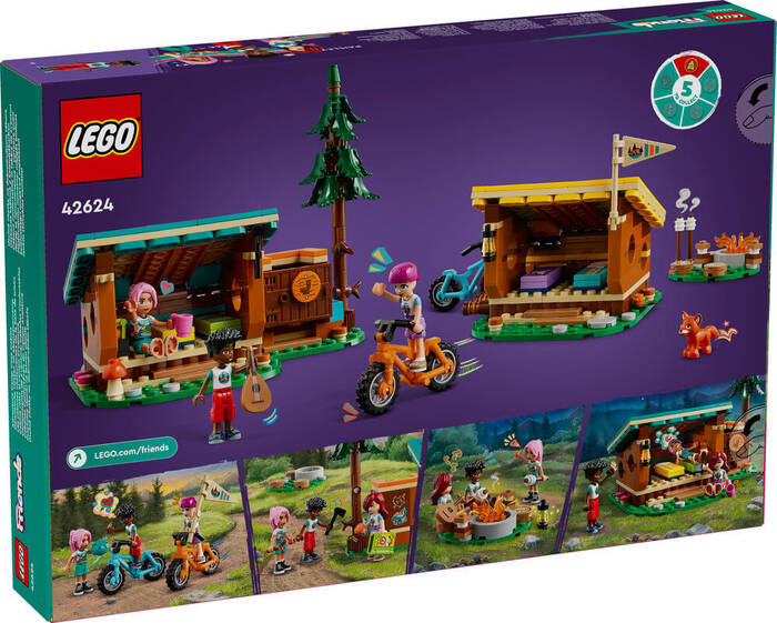 42624 LEGO® Friends Macera Kampı Şirin Kulübeler - 7