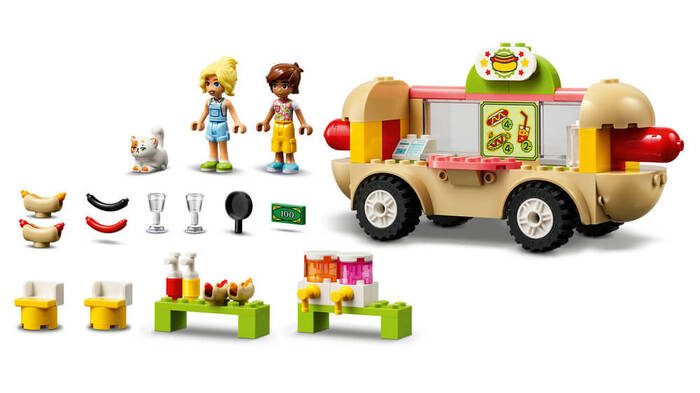 42633 LEGO® Friends Sosisli Sandviç Arabası - 5
