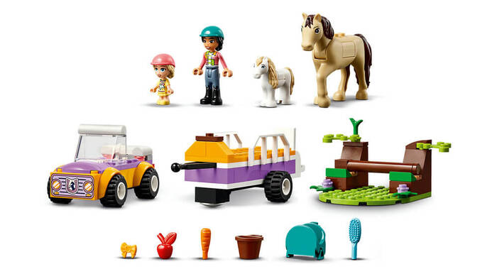 42634 LEGO® Friends At ve Midilli Römorku - 5