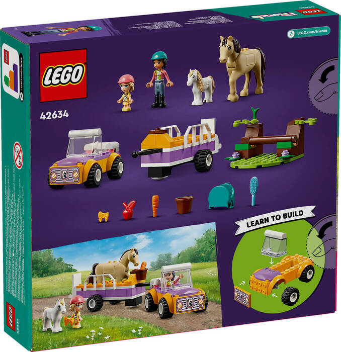 42634 LEGO® Friends At ve Midilli Römorku - 7