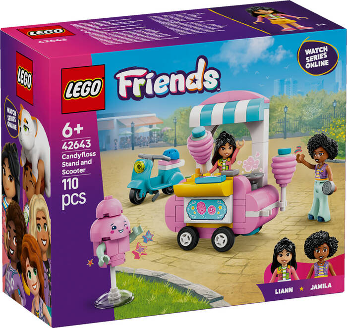 42643 LEGO® Friends Pamuk Şeker Standı ve Scooter - 2