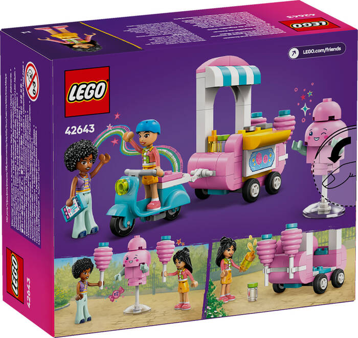 42643 LEGO® Friends Pamuk Şeker Standı ve Scooter - 7