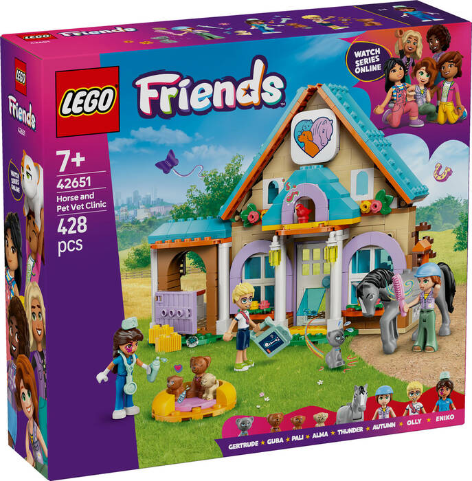 42651 LEGO® Friends At ve Evcil Hayvan Veteriner Kliniği - 2
