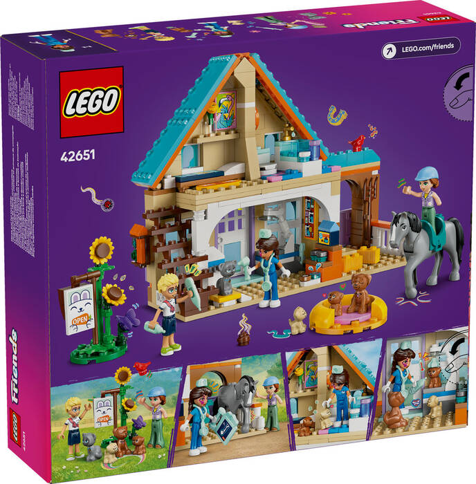 42651 LEGO® Friends At ve Evcil Hayvan Veteriner Kliniği - 7