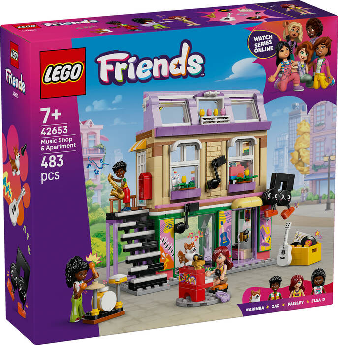 42653 LEGO® Friends Müzik Mağazası ve Daire - 2