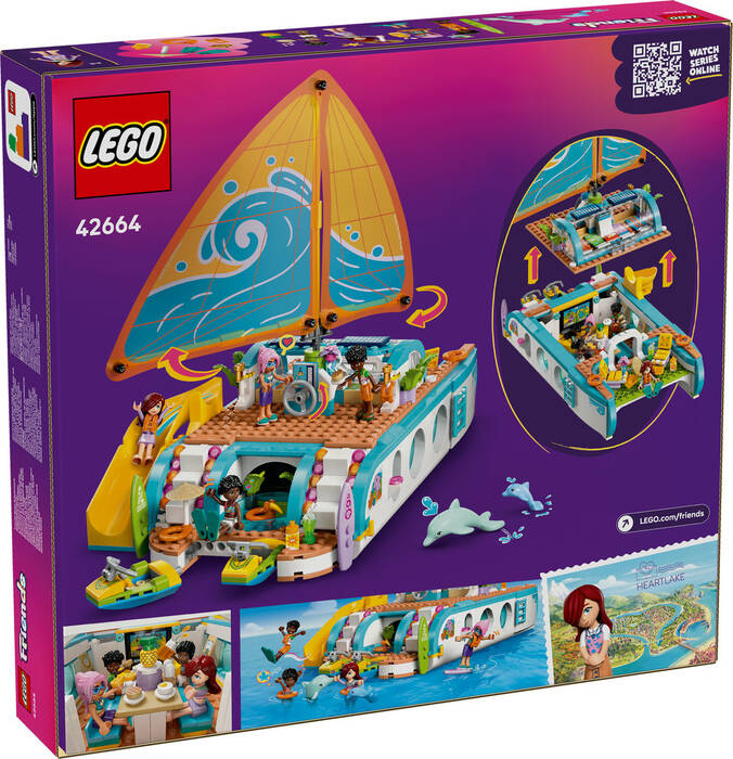 42664 LEGO® Friends Gezi Teknesi Macerası - 7
