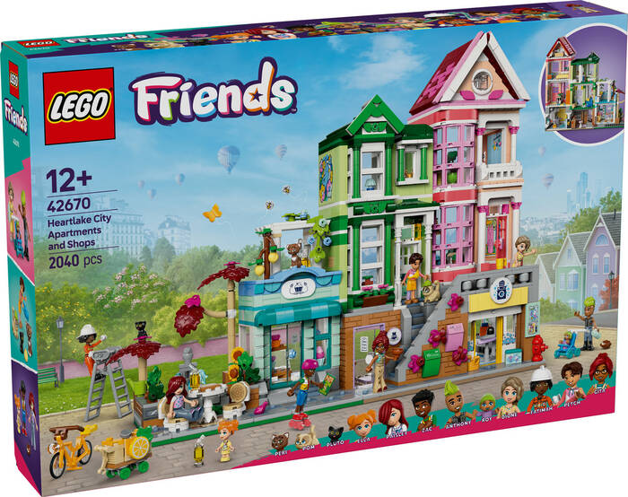 42670 LEGO® Friends Heartlake City Daireleri ve Mağazaları - 2