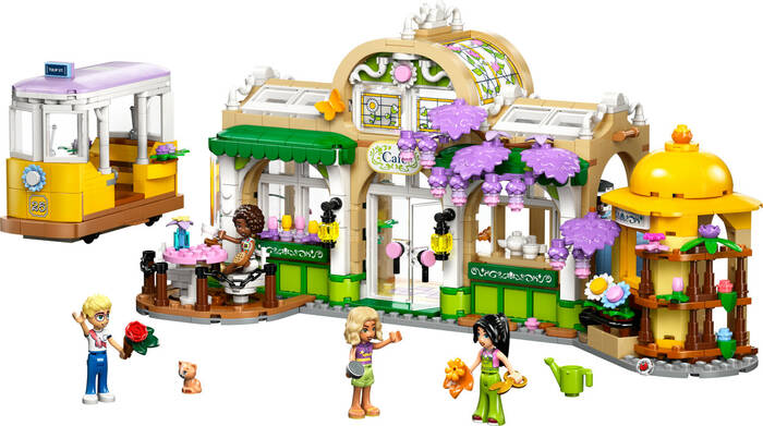 42671 LEGO® Friends Bitki Kafe ve Çiçekçi Dükkanı - 1