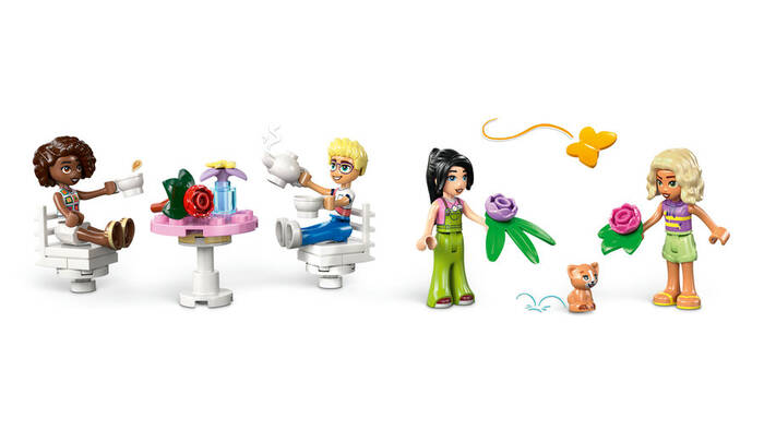 42671 LEGO® Friends Bitki Kafe ve Çiçekçi Dükkanı - 5