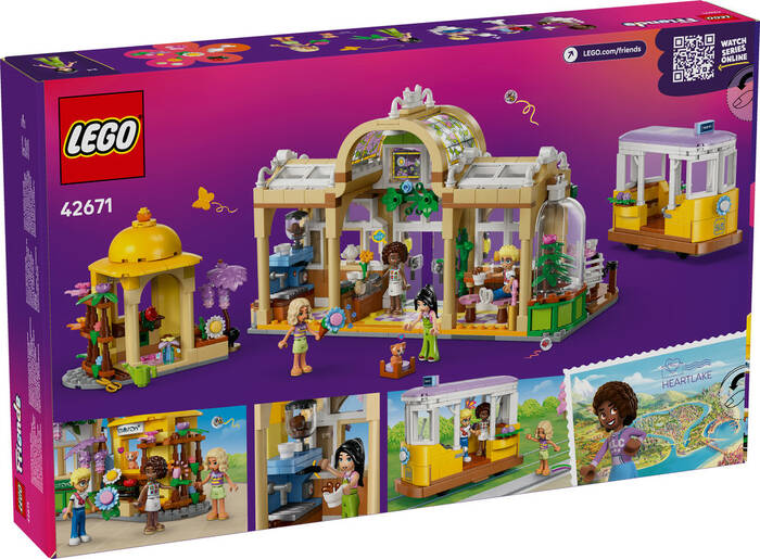 42671 LEGO® Friends Bitki Kafe ve Çiçekçi Dükkanı - 7