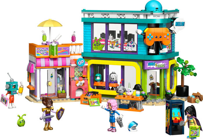 42674 LEGO® Friends Çizgi Roman ve Oyun Mağazası - 1