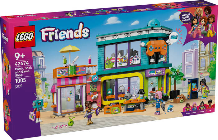 42674 LEGO® Friends Çizgi Roman ve Oyun Mağazası - 2
