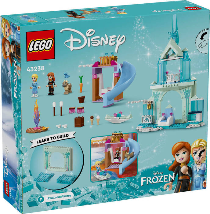 43238 LEGO® Disney Princess Elsa'nın Karlar Ülkesi Şatosu - 7