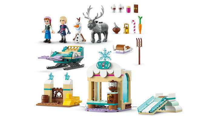 43256 LEGO® Disney Princess Anna'nın Kızak Macerası - 6