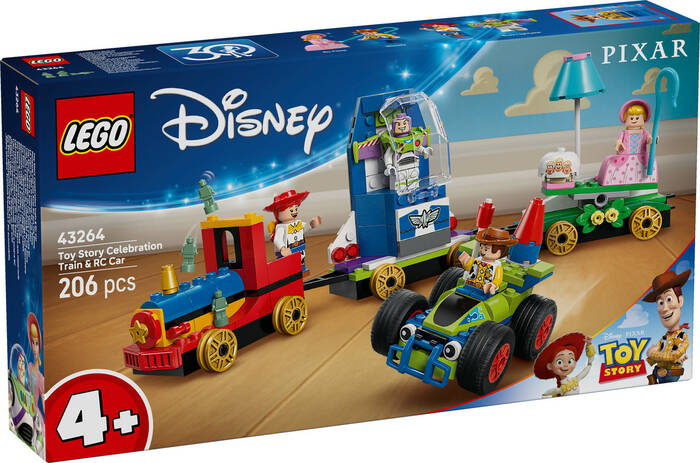 43264 LEGO® │ Disney Oyuncak Hikayesi Kutlama Treni ve RC Araba - 2