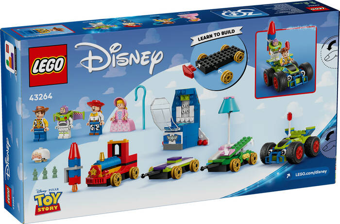 43264 LEGO® │ Disney Oyuncak Hikayesi Kutlama Treni ve RC Araba - 7
