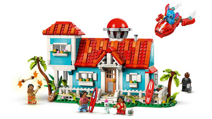43268 LEGO® │ Disney Lilo ve Stiç Plaj Evi - 3