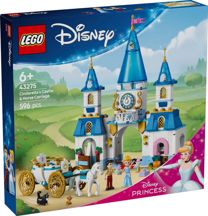 43275 LEGO® Disney Princess Sindirella’nın Şatosu ve At Arabası - 2