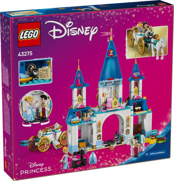 43275 LEGO® Disney Princess Sindirella’nın Şatosu ve At Arabası - 7