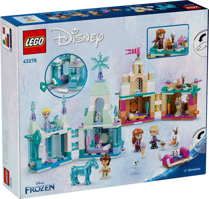 43278 LEGO® │ Disney Mini Arendelle Şatosu ve Elsa'nın Buz Sarayı - 7