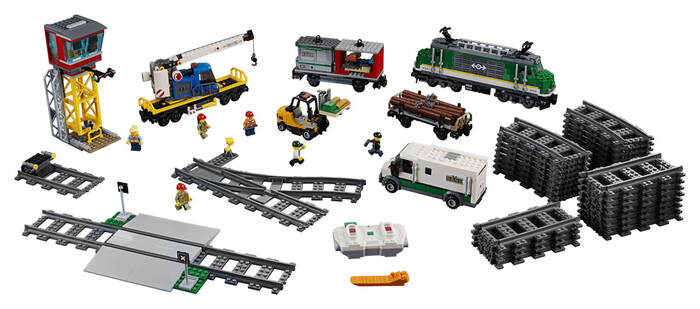 60198 LEGO City Kargo Treni - 1