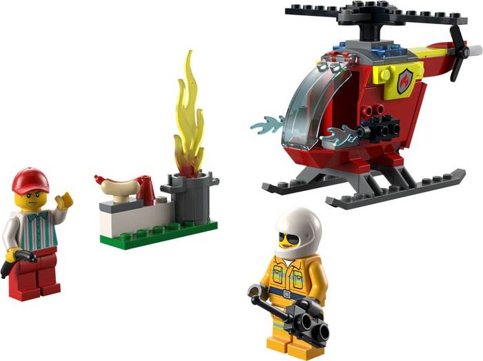 60318 LEGO City İtfaiye Helikopteri - 1