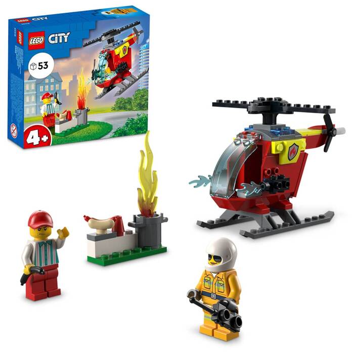 60318 LEGO City İtfaiye Helikopteri - 3