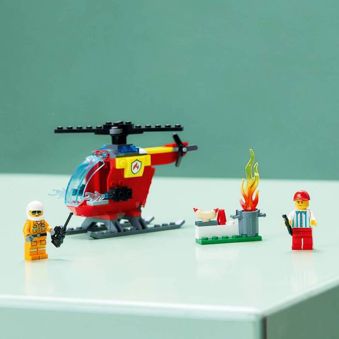 60318 LEGO City İtfaiye Helikopteri - 7