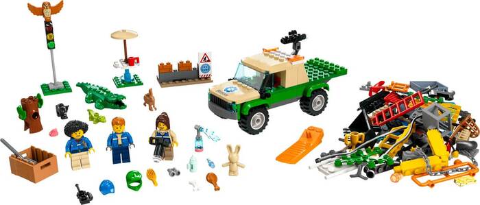 60353 LEGO City Vahşi Hayvan Kurtarma Görevleri - 1