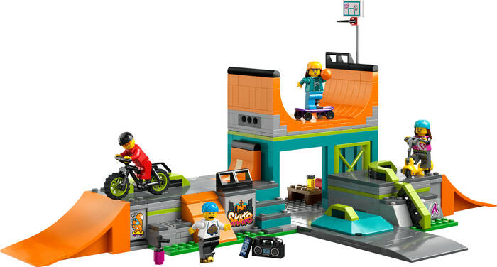 60364 LEGO® City Sokak Kaykay Parkı - 1