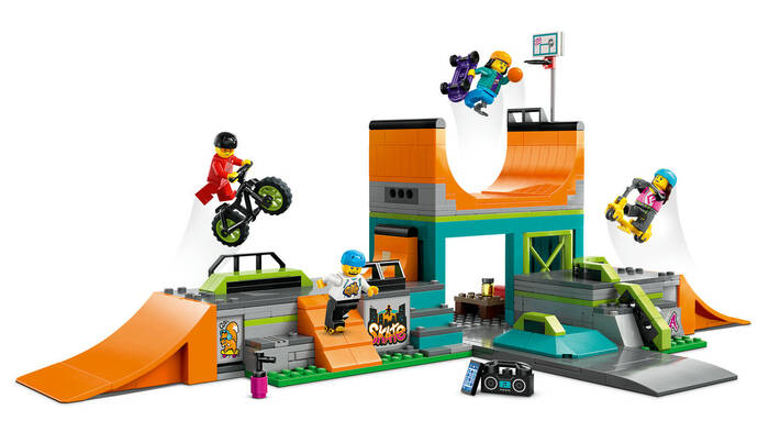 60364 LEGO® City Sokak Kaykay Parkı - 3