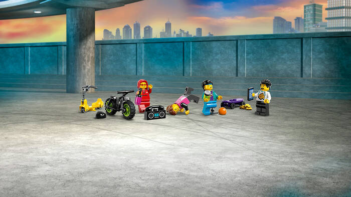 60364 LEGO® City Sokak Kaykay Parkı - 4