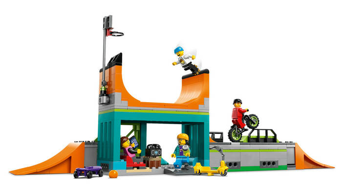 60364 LEGO® City Sokak Kaykay Parkı - 5
