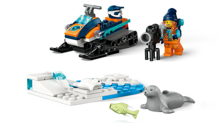 60376 LEGO® City Kutup Kâşifi Motorlu Kızağı - 4