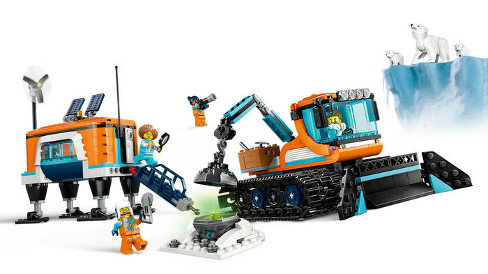 60378 LEGO® City Kutup Keşif Kamyonu ve Mobil Laboratuvarı - 3