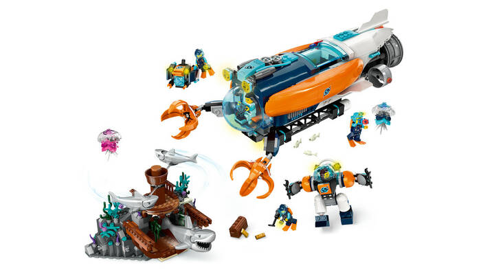 60379 LEGO® City Derin Deniz Keşif Denizaltısı - 3