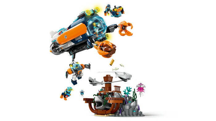 60379 LEGO® City Derin Deniz Keşif Denizaltısı - 5