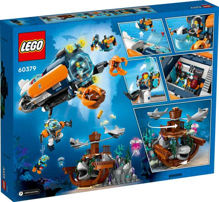 60379 LEGO® City Derin Deniz Keşif Denizaltısı - 7
