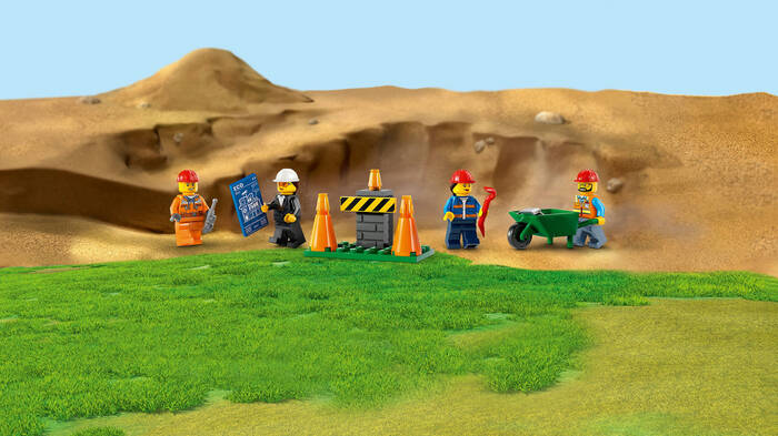 60391 LEGO® City İnşaat Kamyonları ve Yıkım Gülleli Vinç - 4