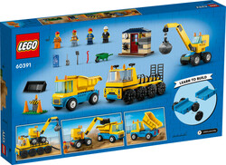 60391 LEGO® City İnşaat Kamyonları ve Yıkım Gülleli Vinç - 7