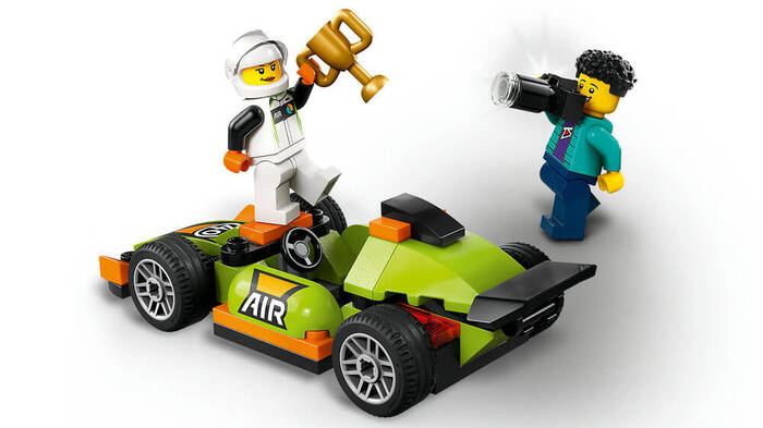60399 LEGO® City Yeşil Yarış Arabası - 5