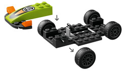 60399 LEGO® City Yeşil Yarış Arabası - 6